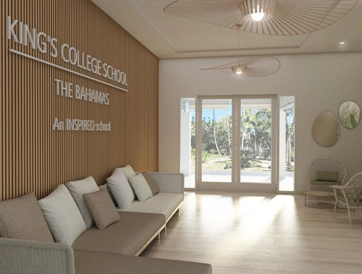  The beachfront boarding lodge for international students at King’s College School, The Bahamas, is registering students for September 2025. 