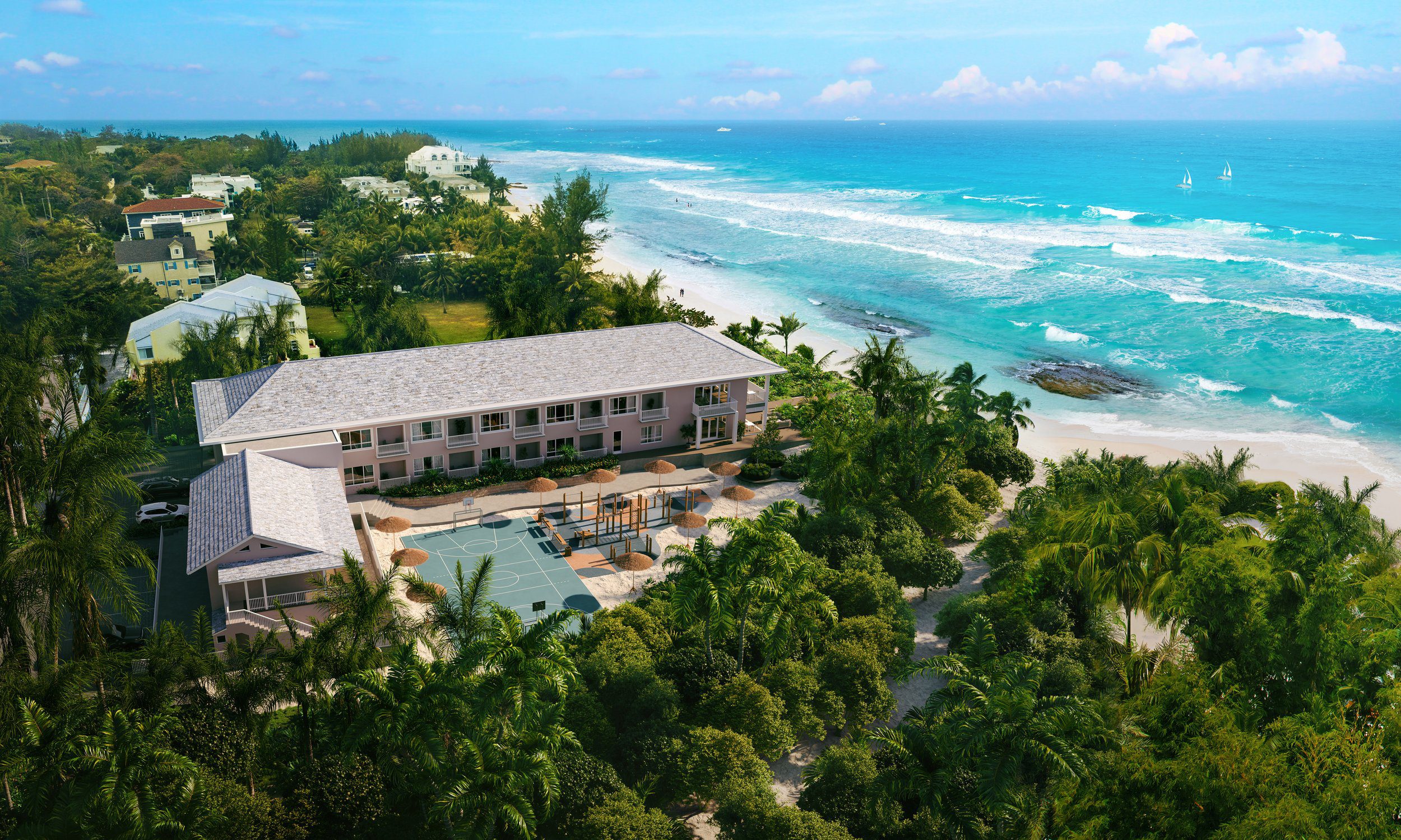King’s Beach Lodge, the beachfront boarding house for students of King’s College School, The Bahamas, is now registering students for the 2025-2026 academic year.