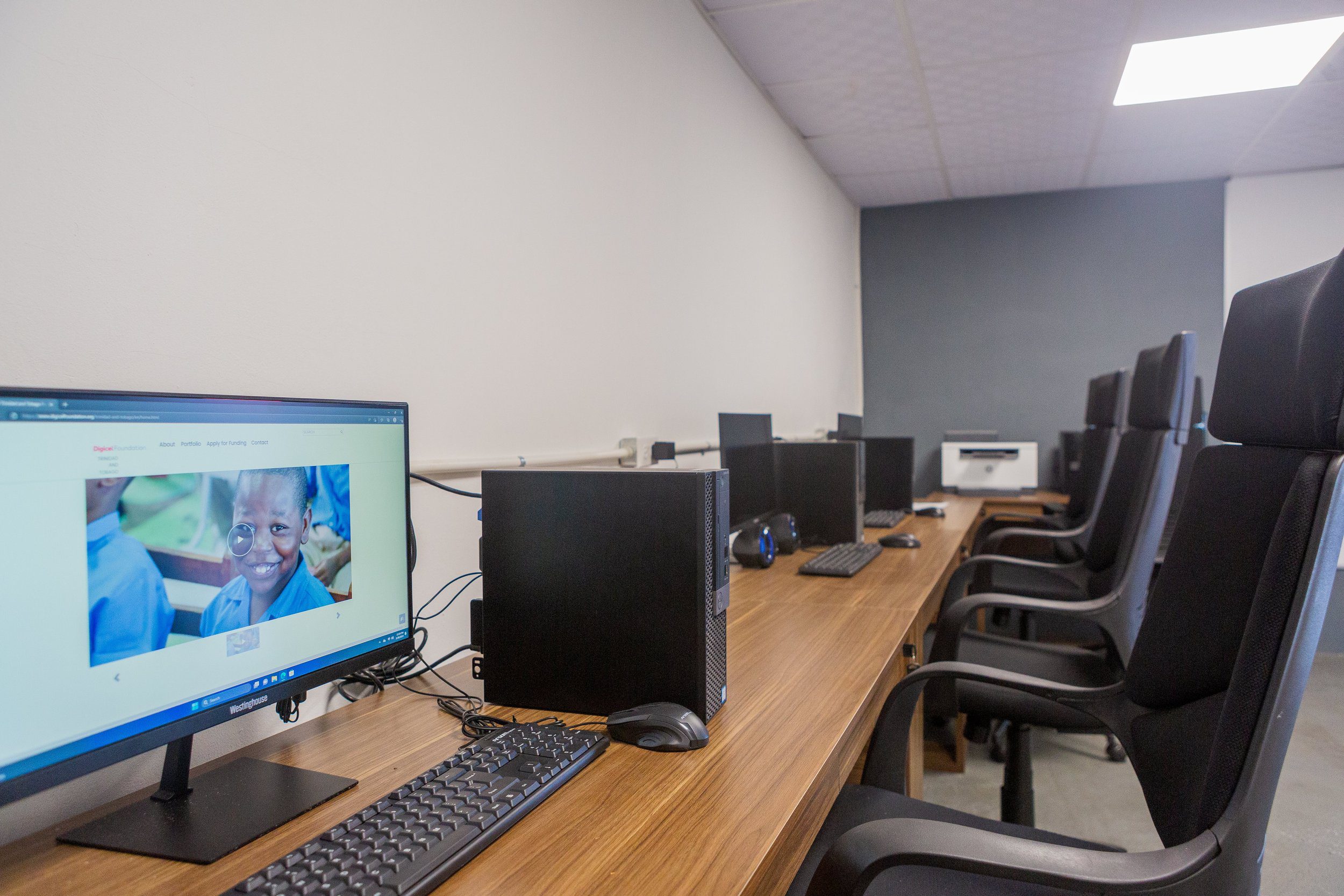 The newly launched Technology in Education Centre at Pandemonium Panyard, 3 Norfolk Street, Belmont.