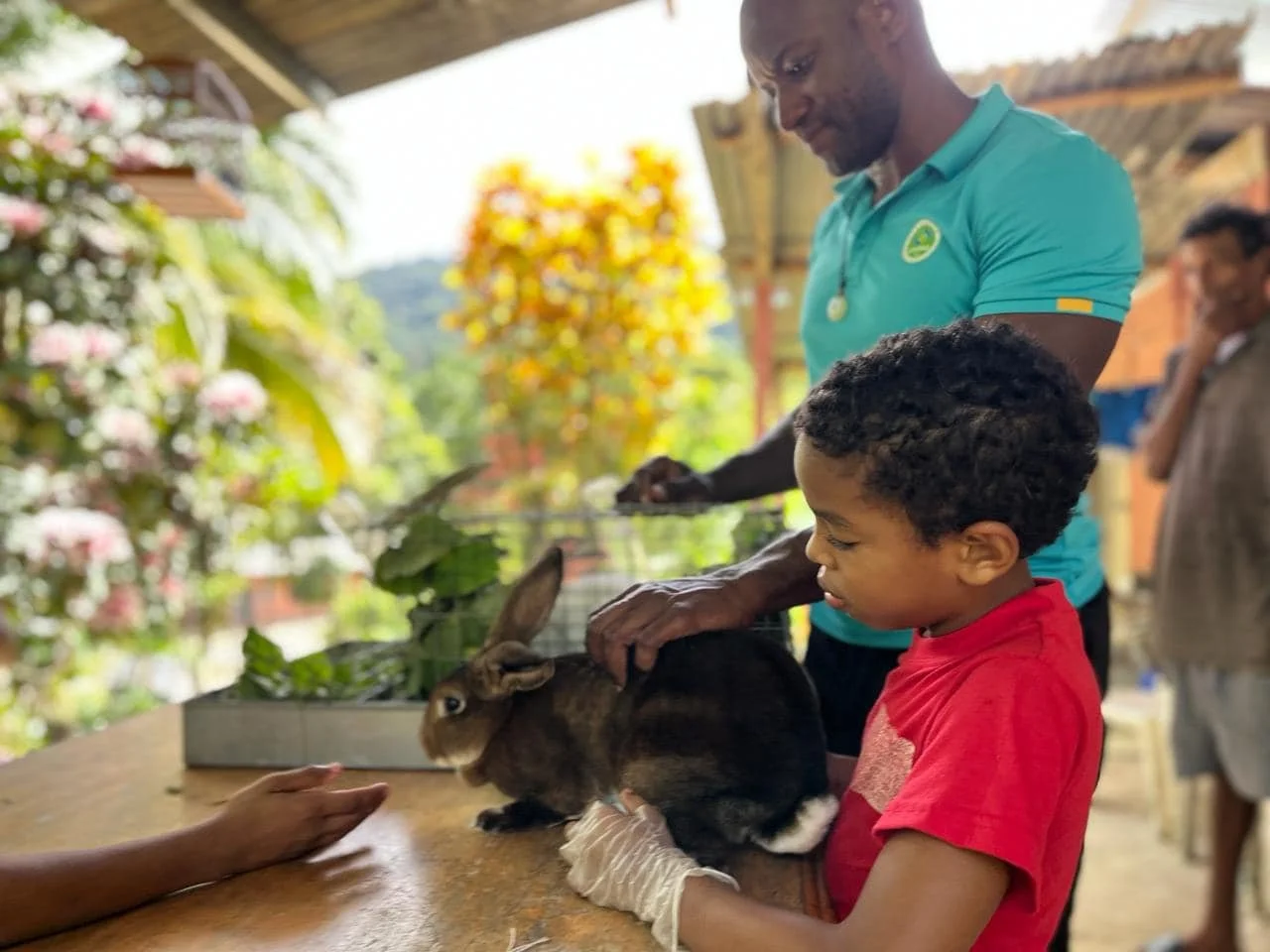  One Seed for Change copped an EPIC grant from the Digicel Foundation and Shell T&T for its 'Farm to Feed' project that introduces rabbit rearing to residents of Aripo Heights. 