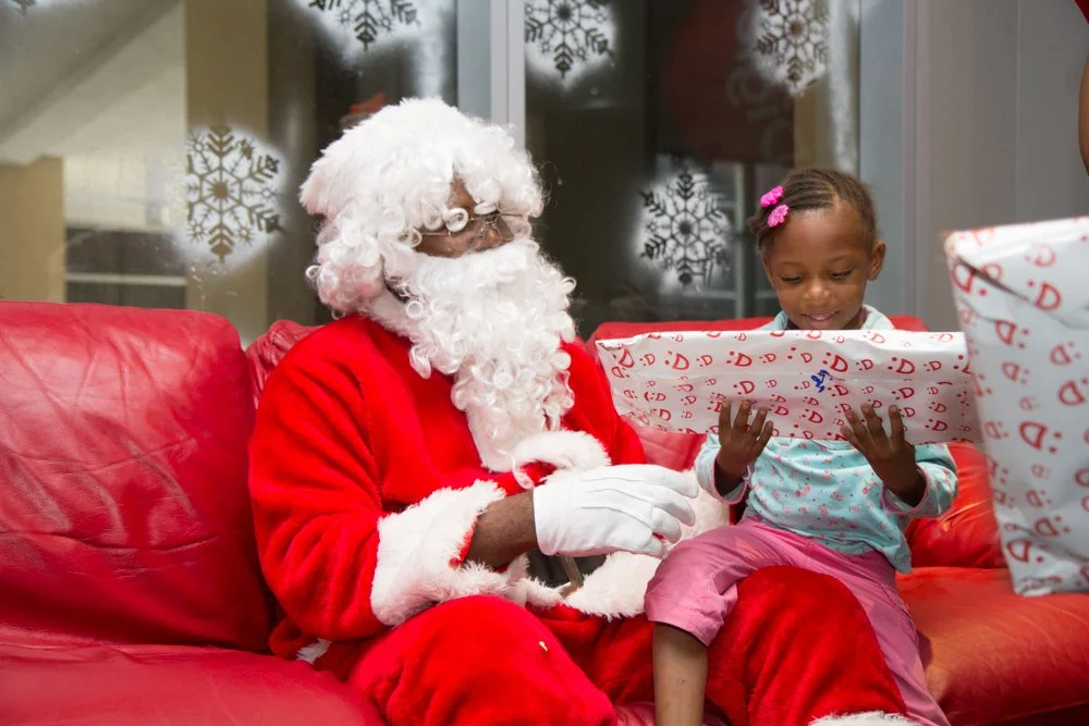 The Digicel Foundation enlisted the help of Santa to help make this little one's Christmas special.