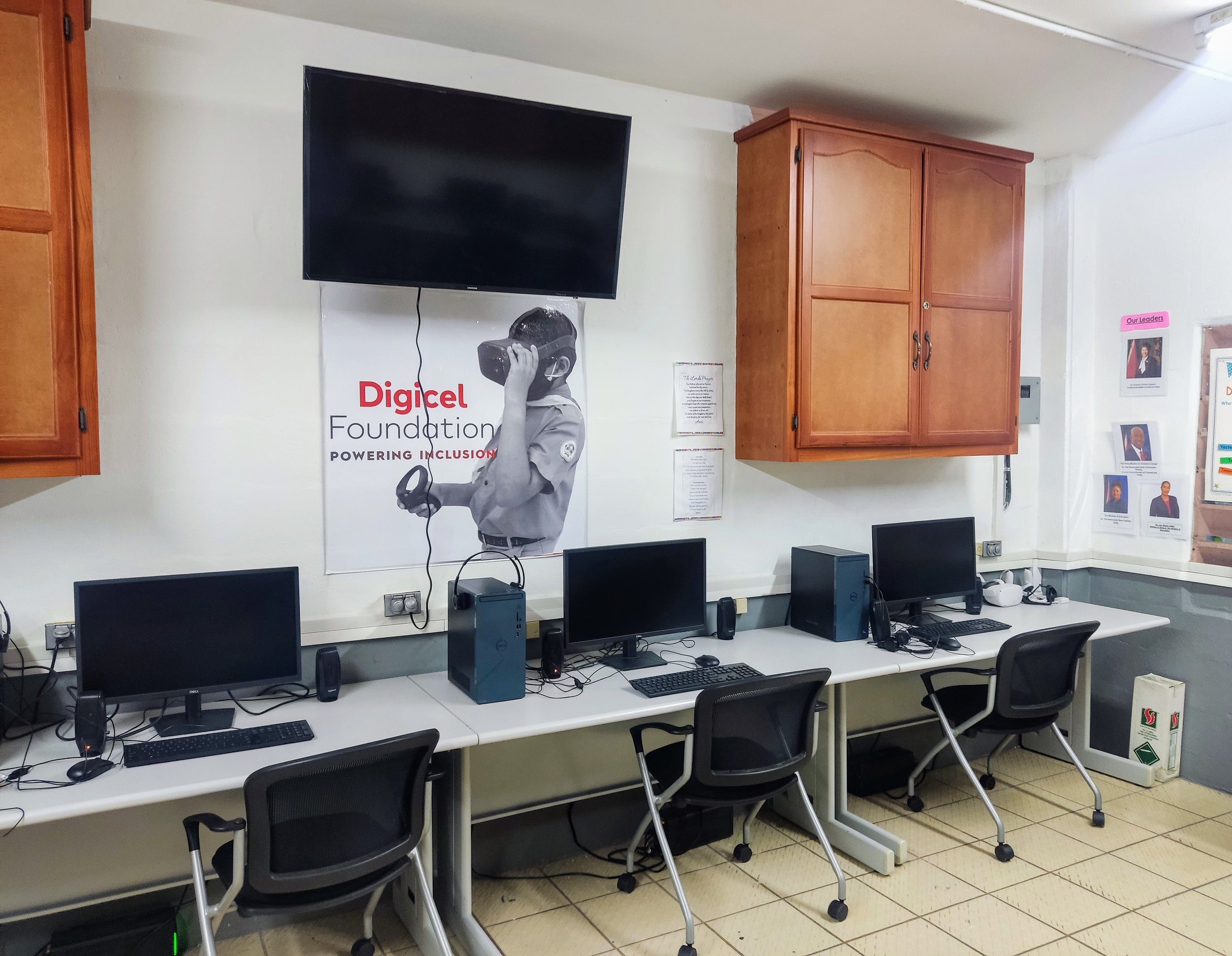 The Digicel Foundation Innovation Lab at Charis Works Academy.