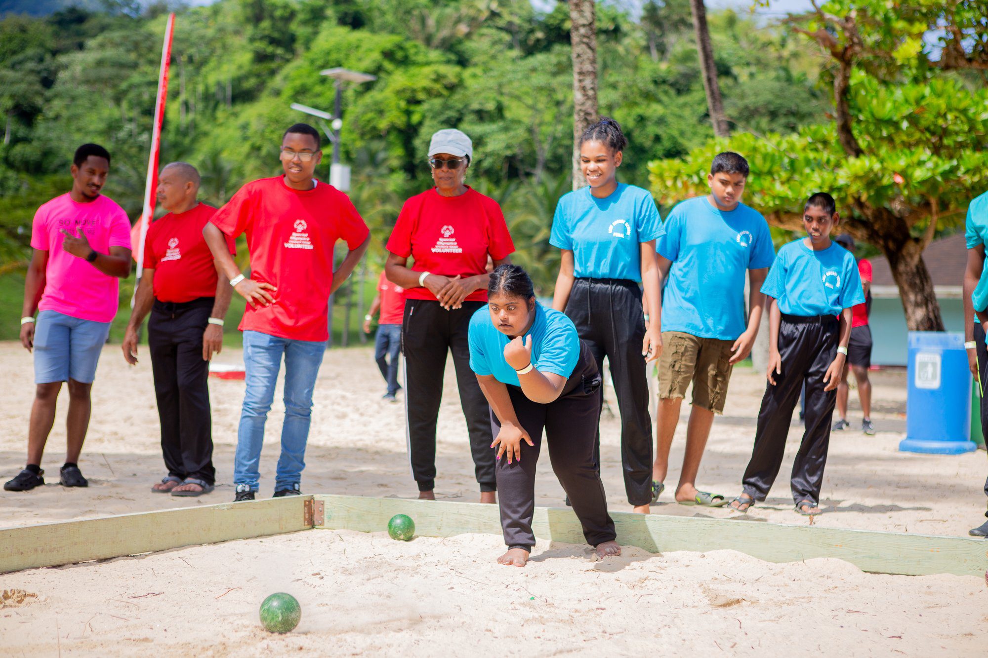  Bocce is one of the several sport disciplines on the roster at the upcoming Special Olympics Regional Beach Games 2024.  