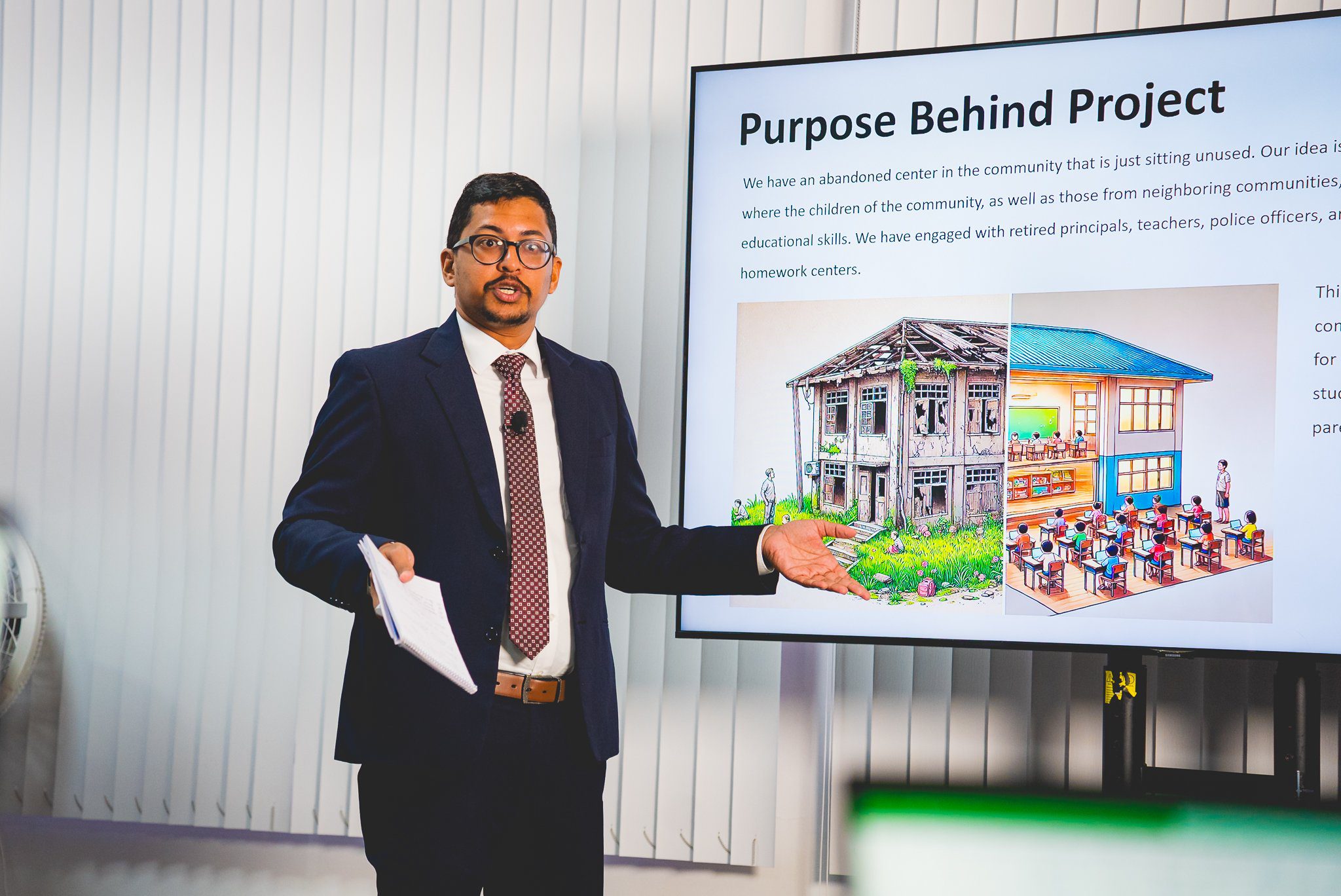  Driven by purpose and passion, the Gasparillo Organisation for Community Development makes a strong pitch to the EPIC judging panel on 11 September at Digicel headquarters, Port of Spain.   