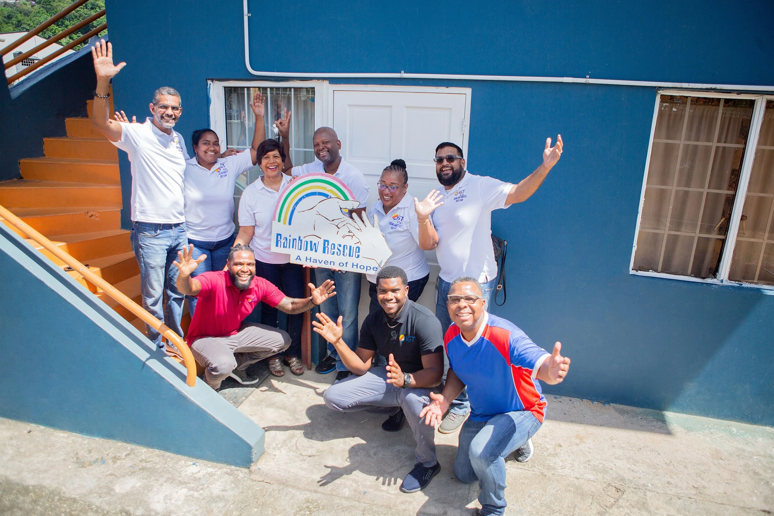 IGT’s Mentorship Morning team of volunteers led a successful morning of activities in honour of International Men’s Day at Rainbow Rescue Home for Boys on 4 November, 2023