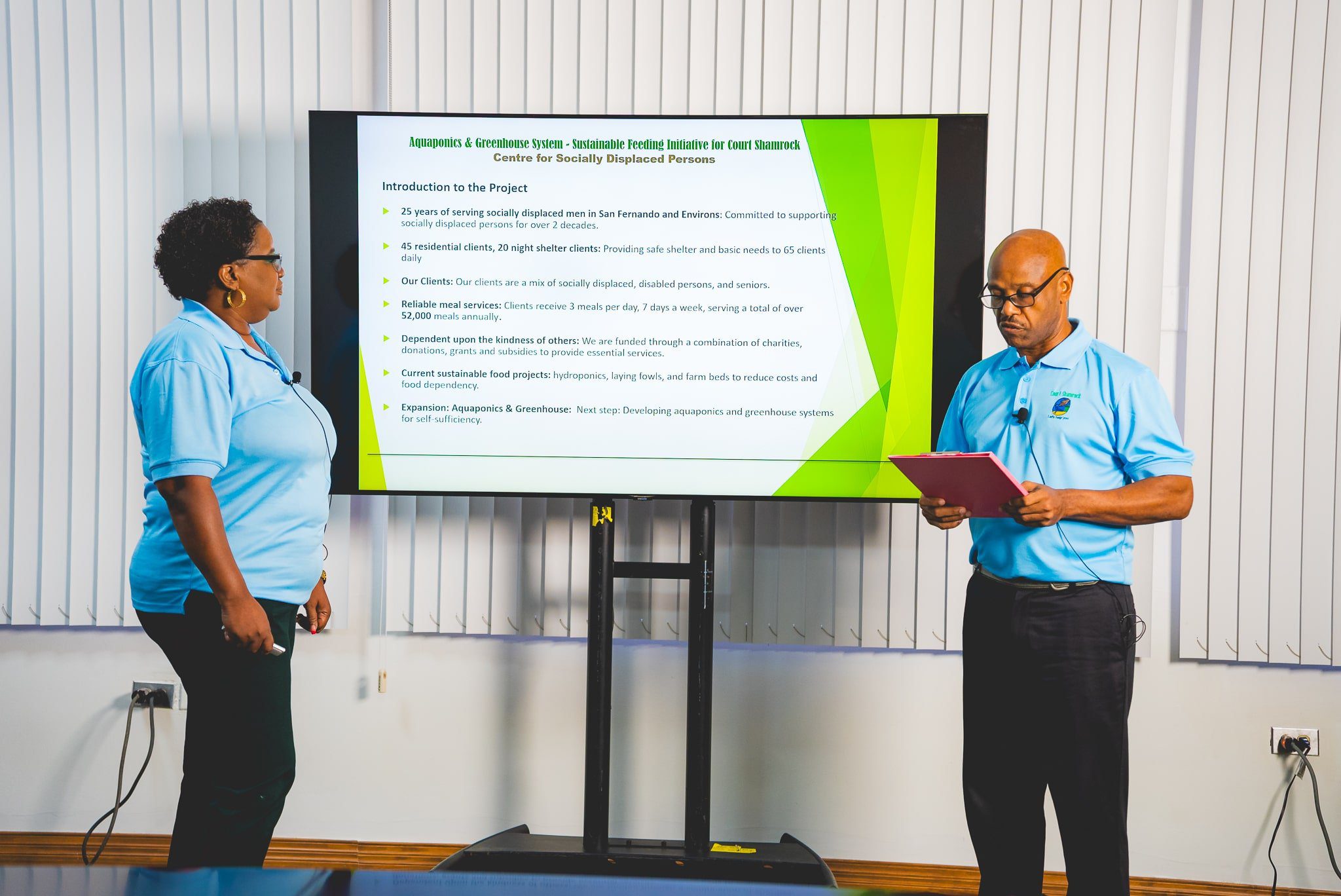  Court Shamrock in San Fernando hopes to go green with the support of the Digicel Foundation and Shell T&T EPIC Funding. 
