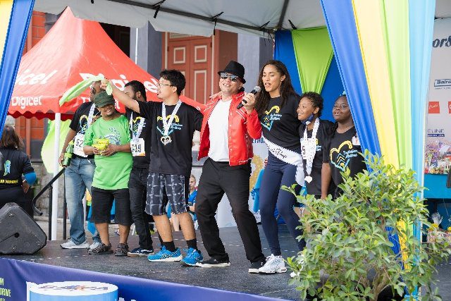 The Down Syndrome Family Network's 2023 Buddy Walk ended with entertainment for children and families at the Queen's Royal College Grounds.