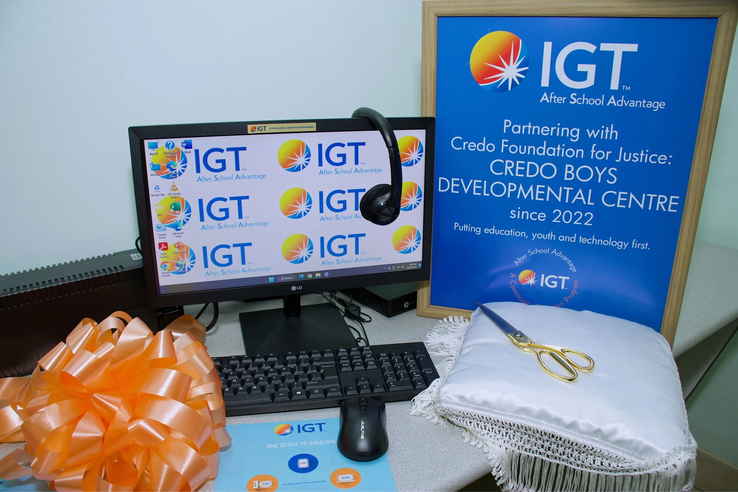 Launch of IGT’s 18th Centre in Trinidad, Credo Foundation for Justice, Credo Boys